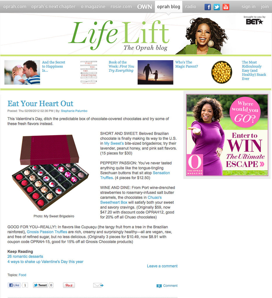 The Oprah Blog